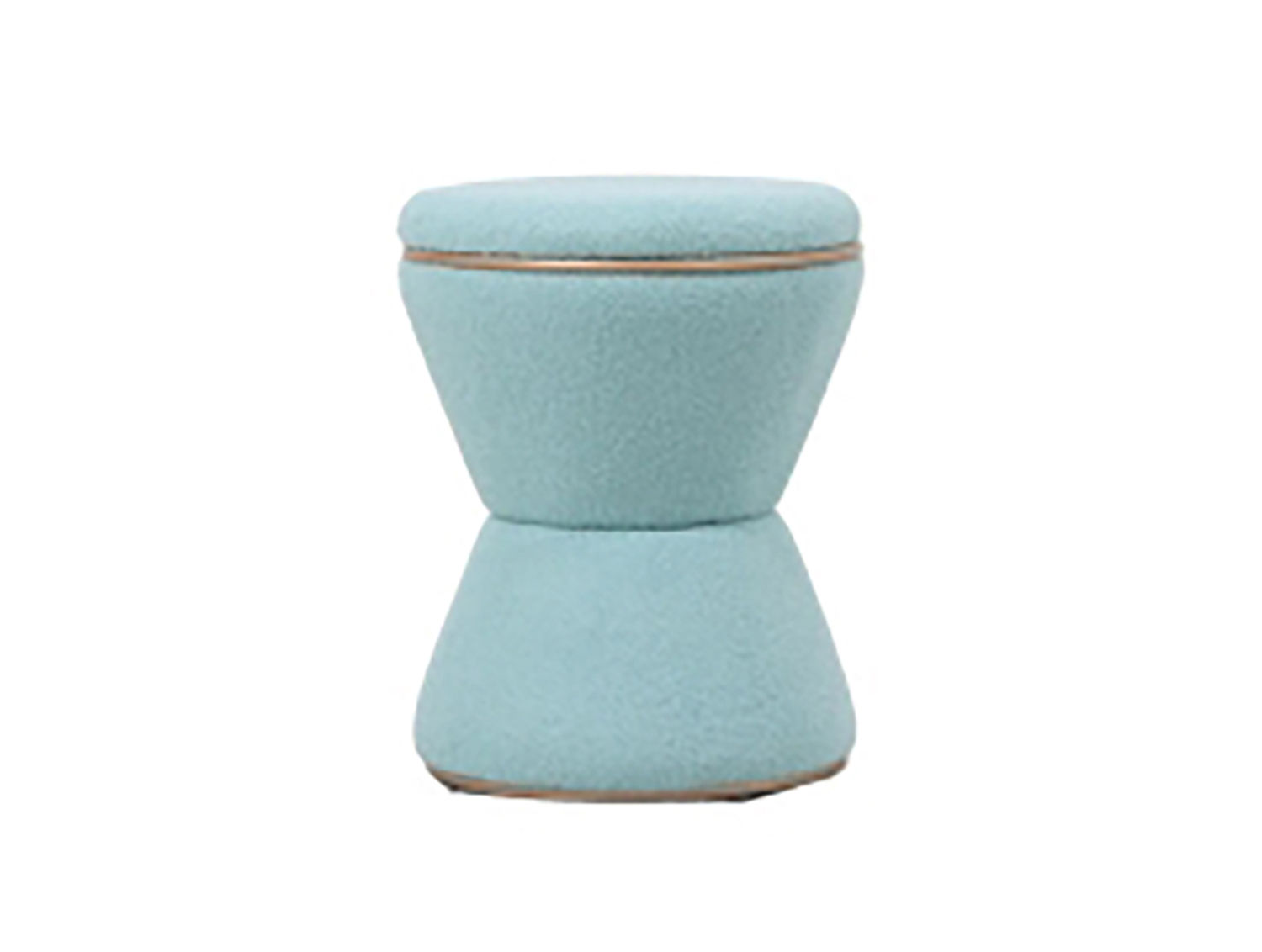 Poef Teras Teddy Zacht Blauw