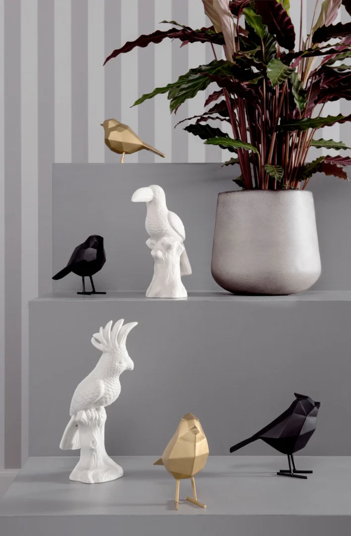 Beeld Reesona Polyresin Zwart H13 cm - Afbeelding 2