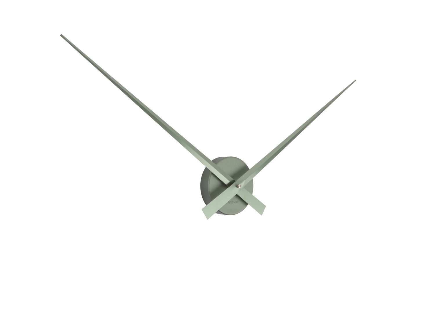 Wandklok Skaaldes Groen - Afbeelding 2
