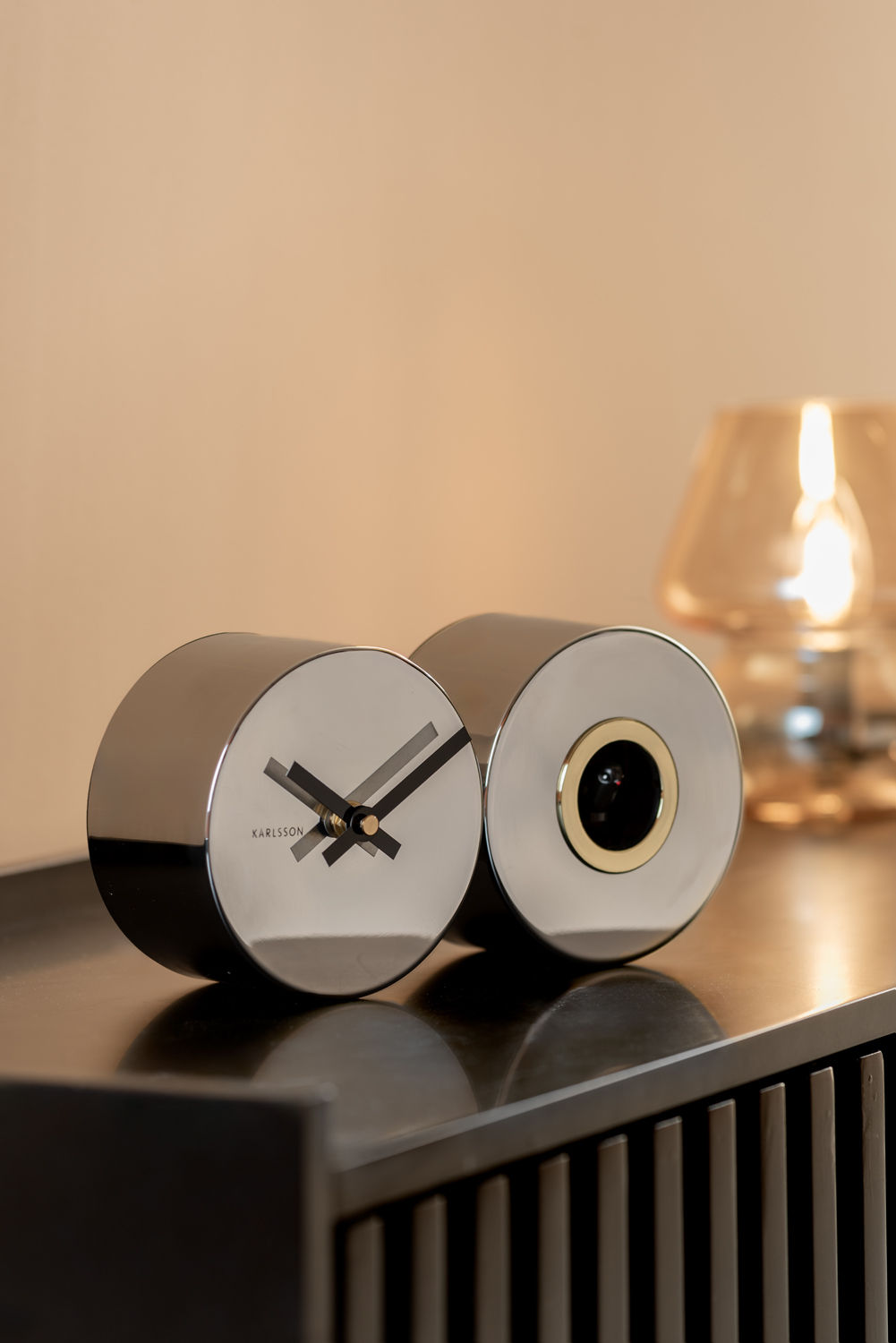 Wandklok Deeraro Chroom - Set van 2 - Afbeelding 3