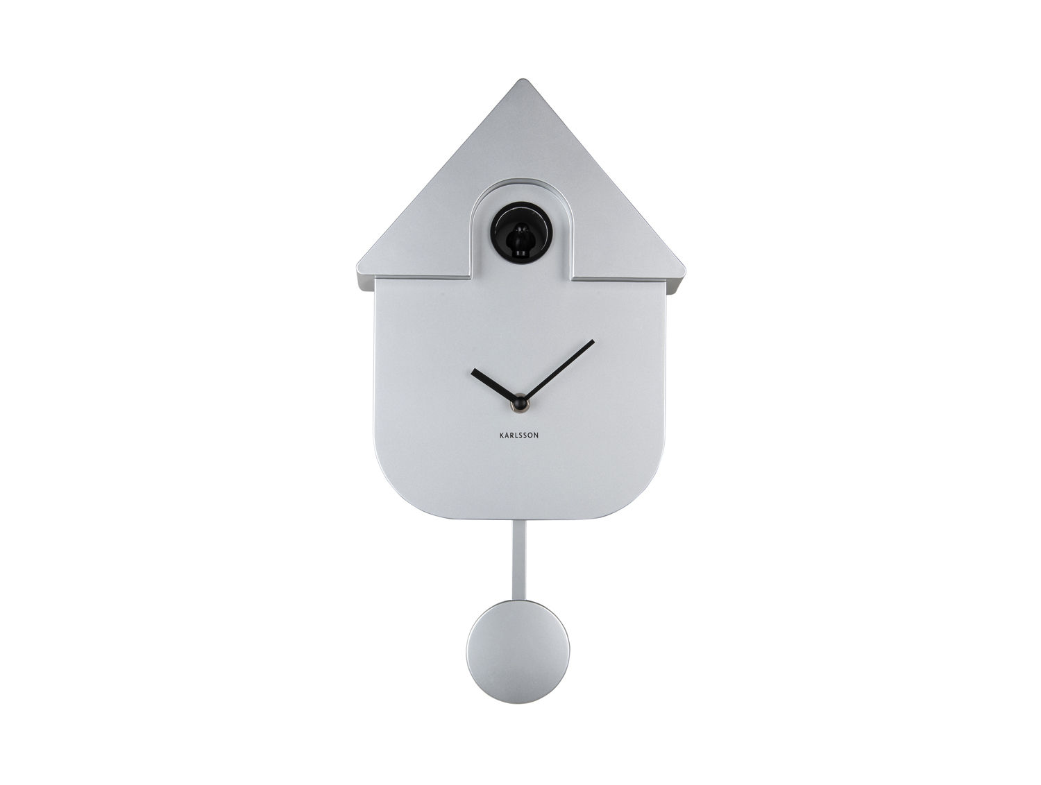 Wandklok Flurrin Zilver - Afbeelding 2
