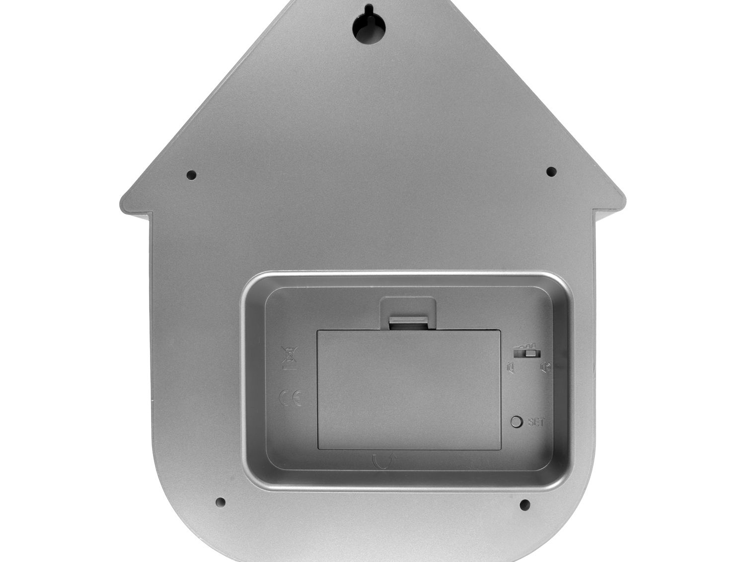 Wandklok Flurrin Zilver - Afbeelding 5