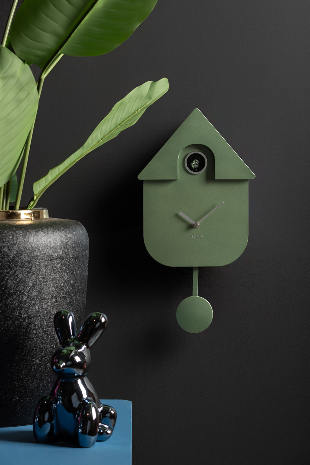 Wandklok Breentoro Groen - Afbeelding 4