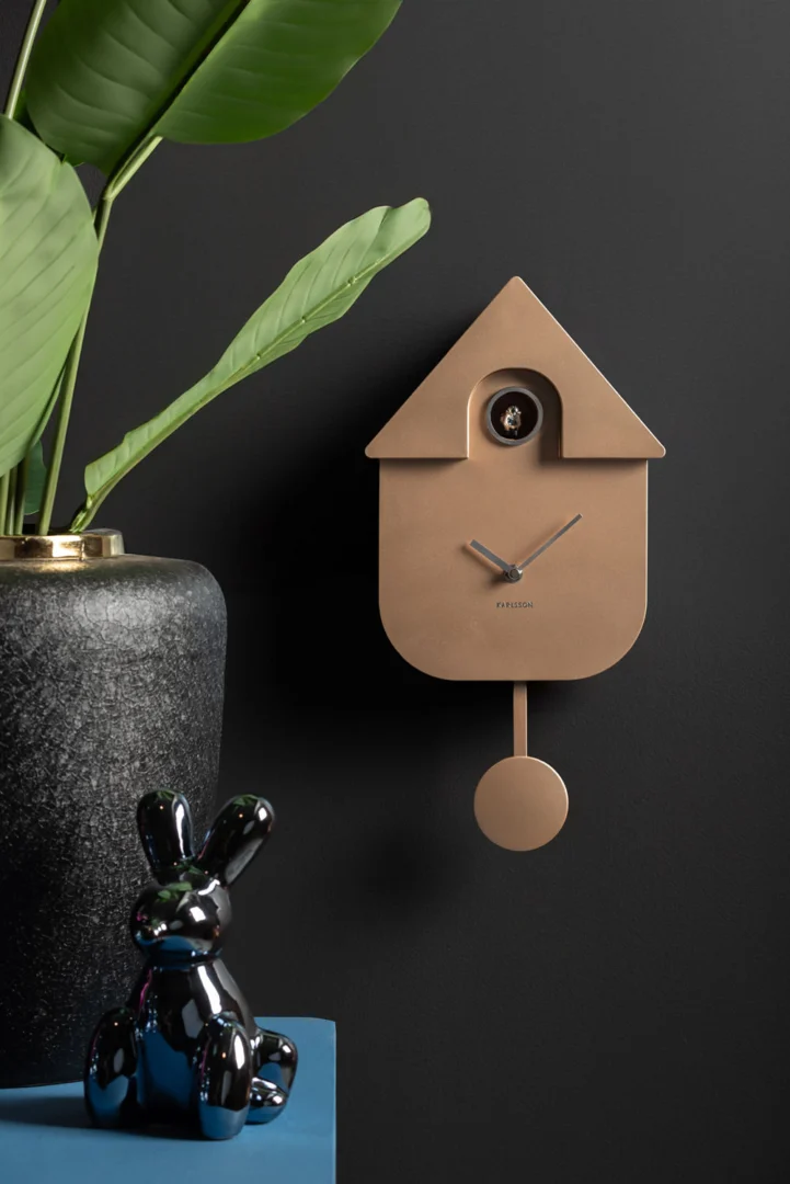 Wandklok Kerrar Goud - Afbeelding 4
