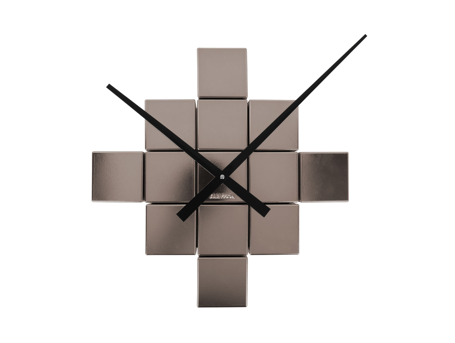 Wandklok Jukia Donkergrijs - Afbeelding 2