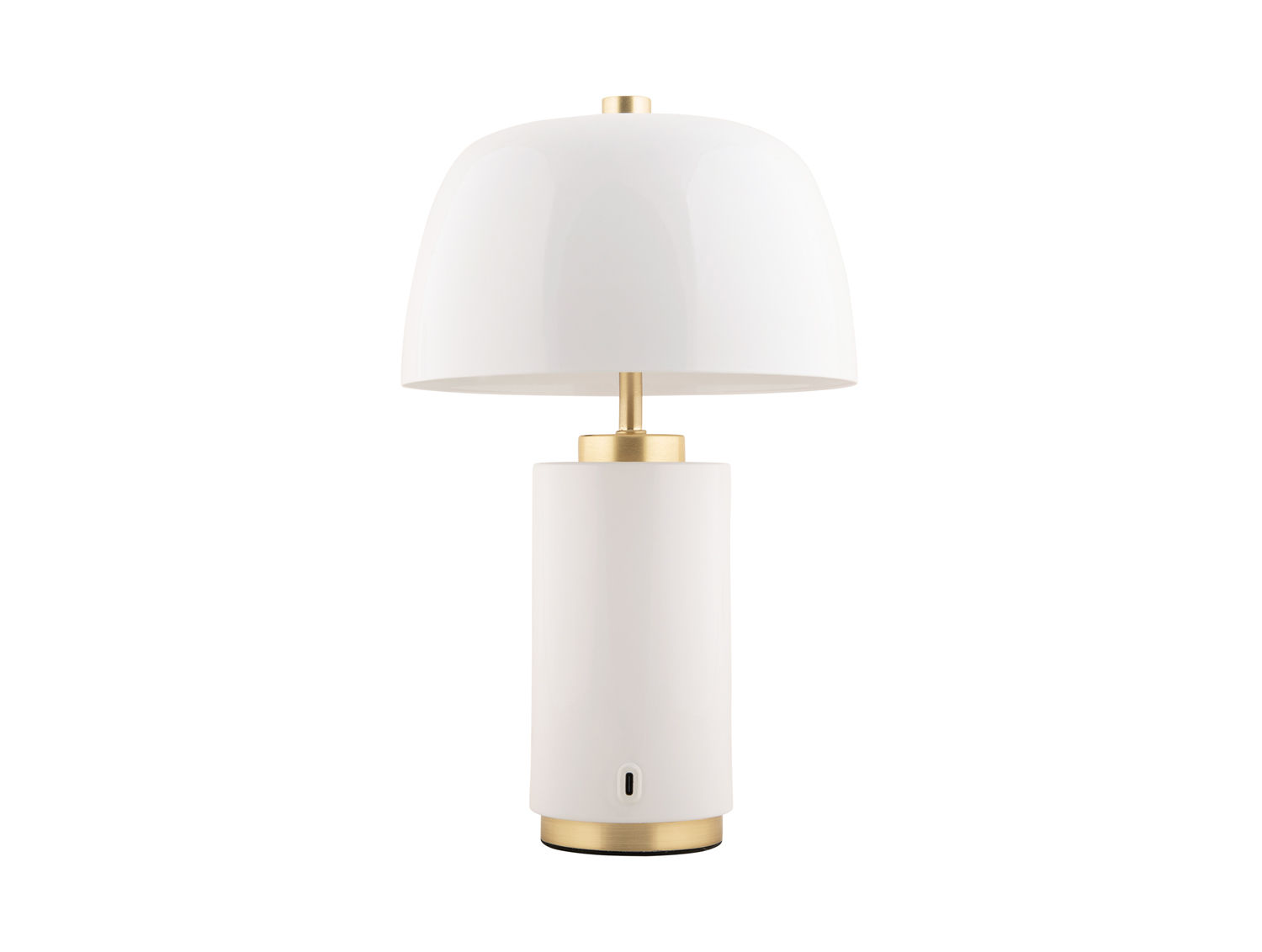 Tafellamp Andermatt Wit Ø18 cm - Afbeelding 4