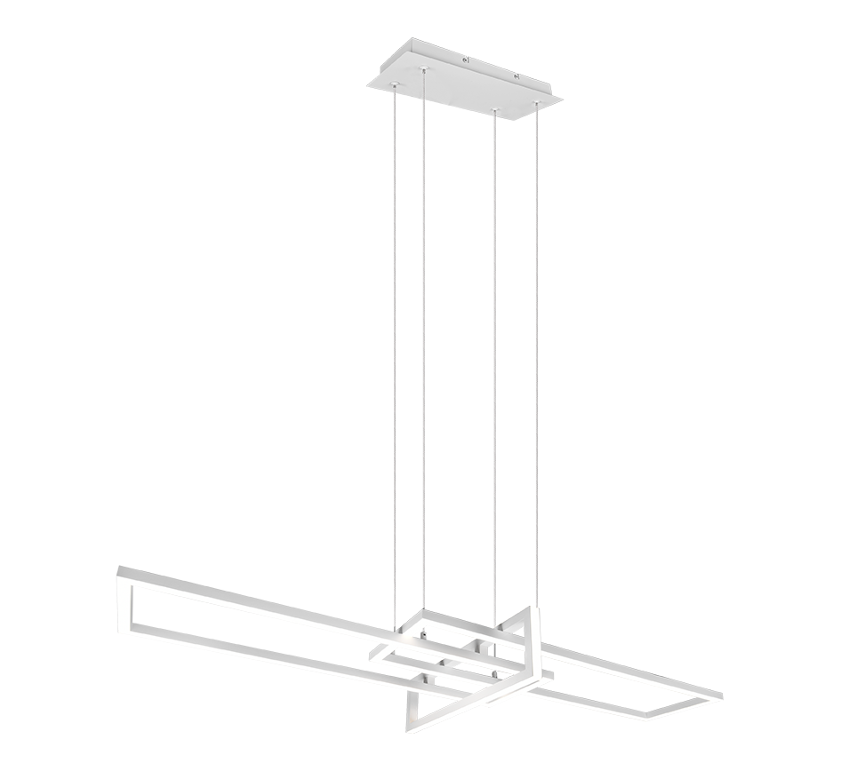 Hanglamp Kleinor Mat Wit - Set van 3