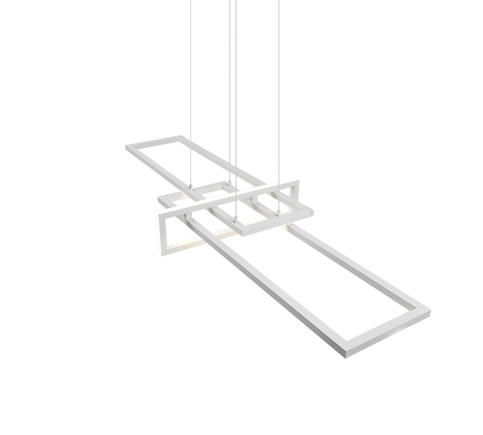 Hanglamp Kleinor Mat Wit - Set van 3 - Afbeelding 2