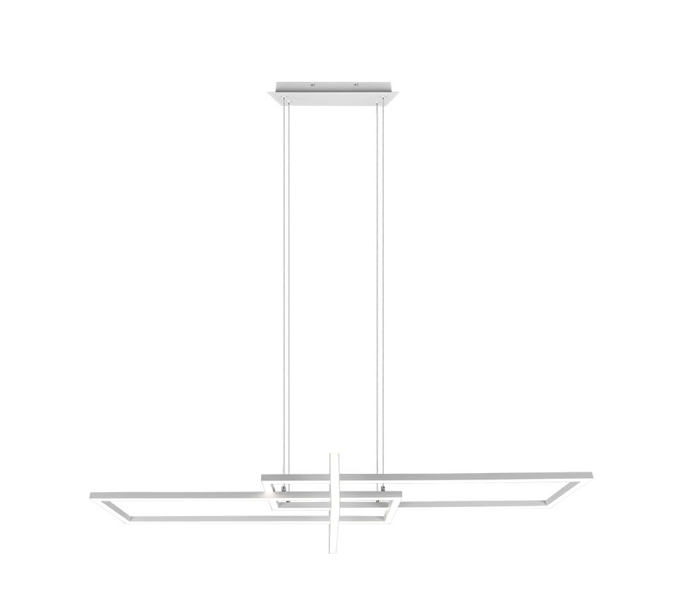 Hanglamp Kleinor Mat Wit - Set van 3 - Afbeelding 3