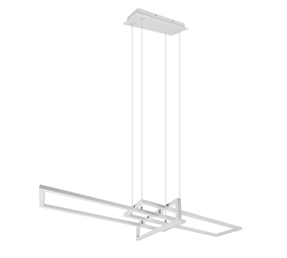 Hanglamp Kleinor Mat Wit - Set van 3 - Afbeelding 4