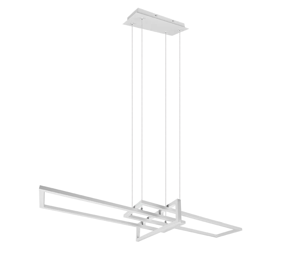 Hanglamp Kleinor Mat Wit - Set van 3 - Afbeelding 4