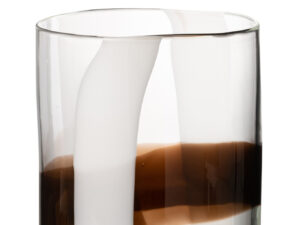Vaas Lauver Glas Meerkleurig H27 cm