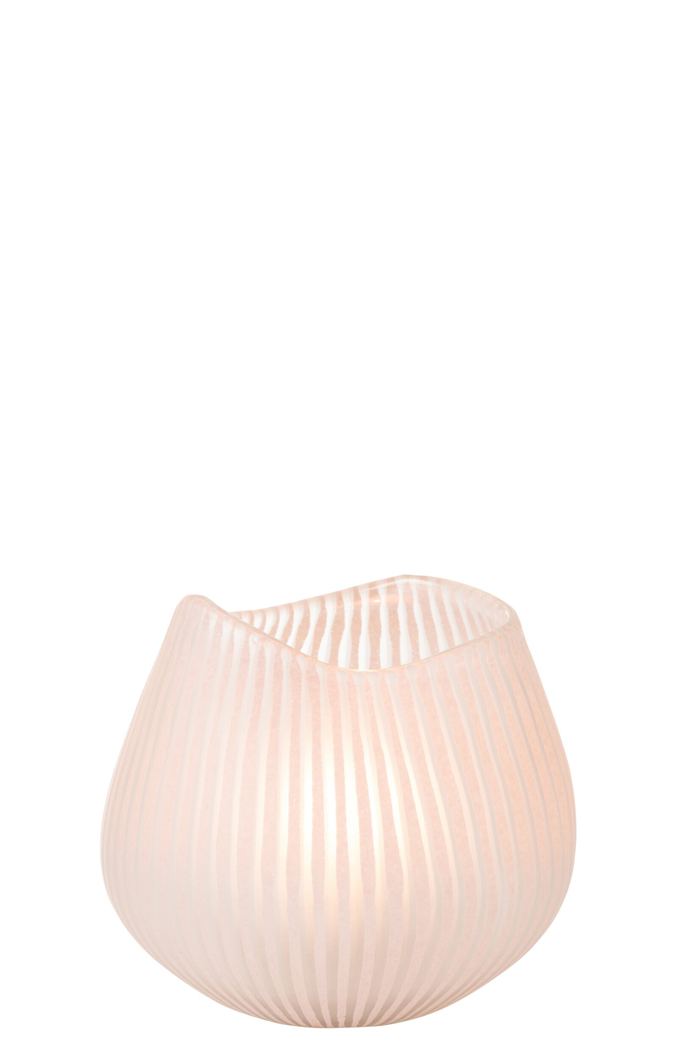 Vaas Vledder Glas Roze H20,5 cm