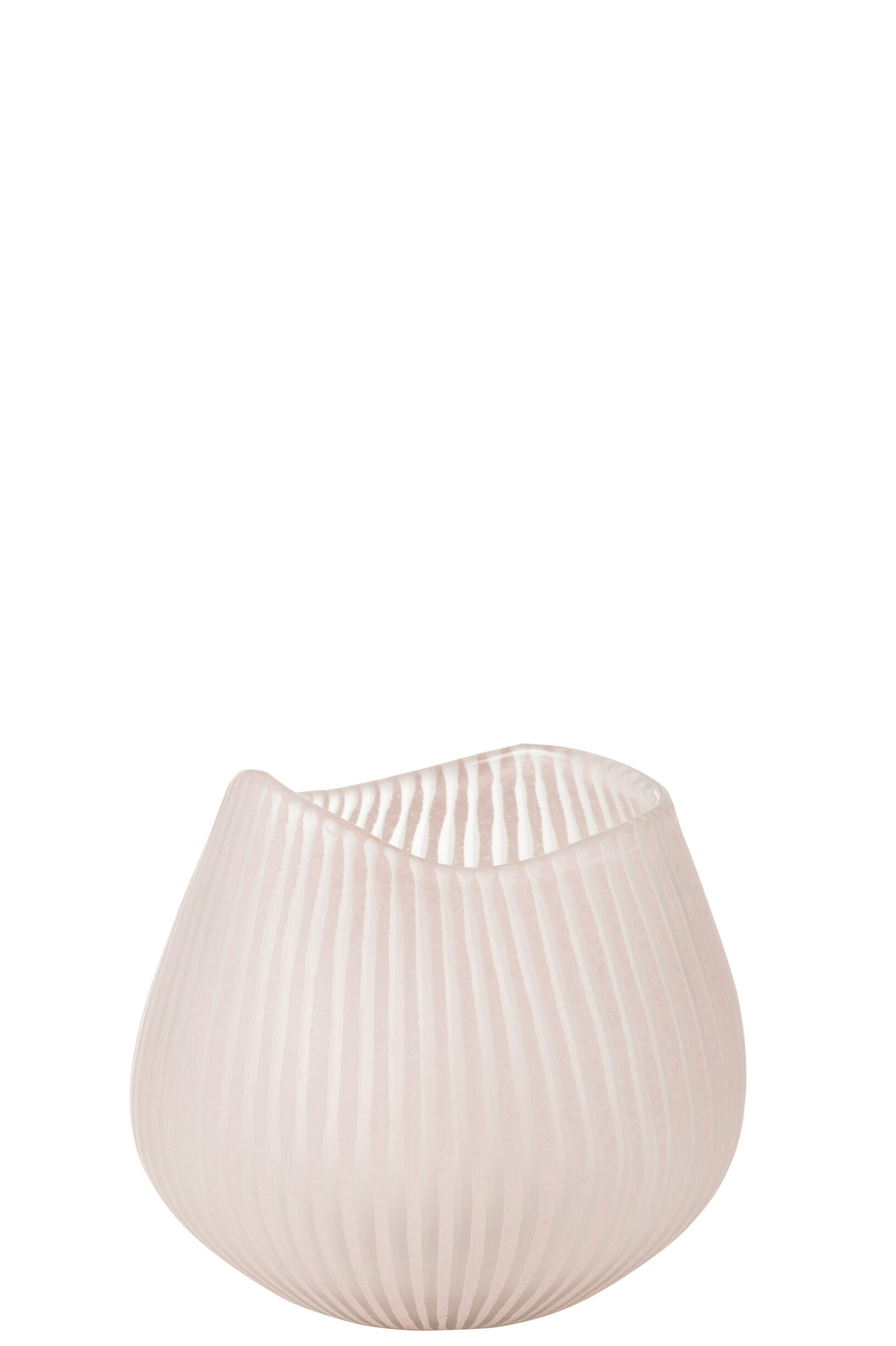 Vaas Vledder Glas Roze H20,5 cm - Afbeelding 5
