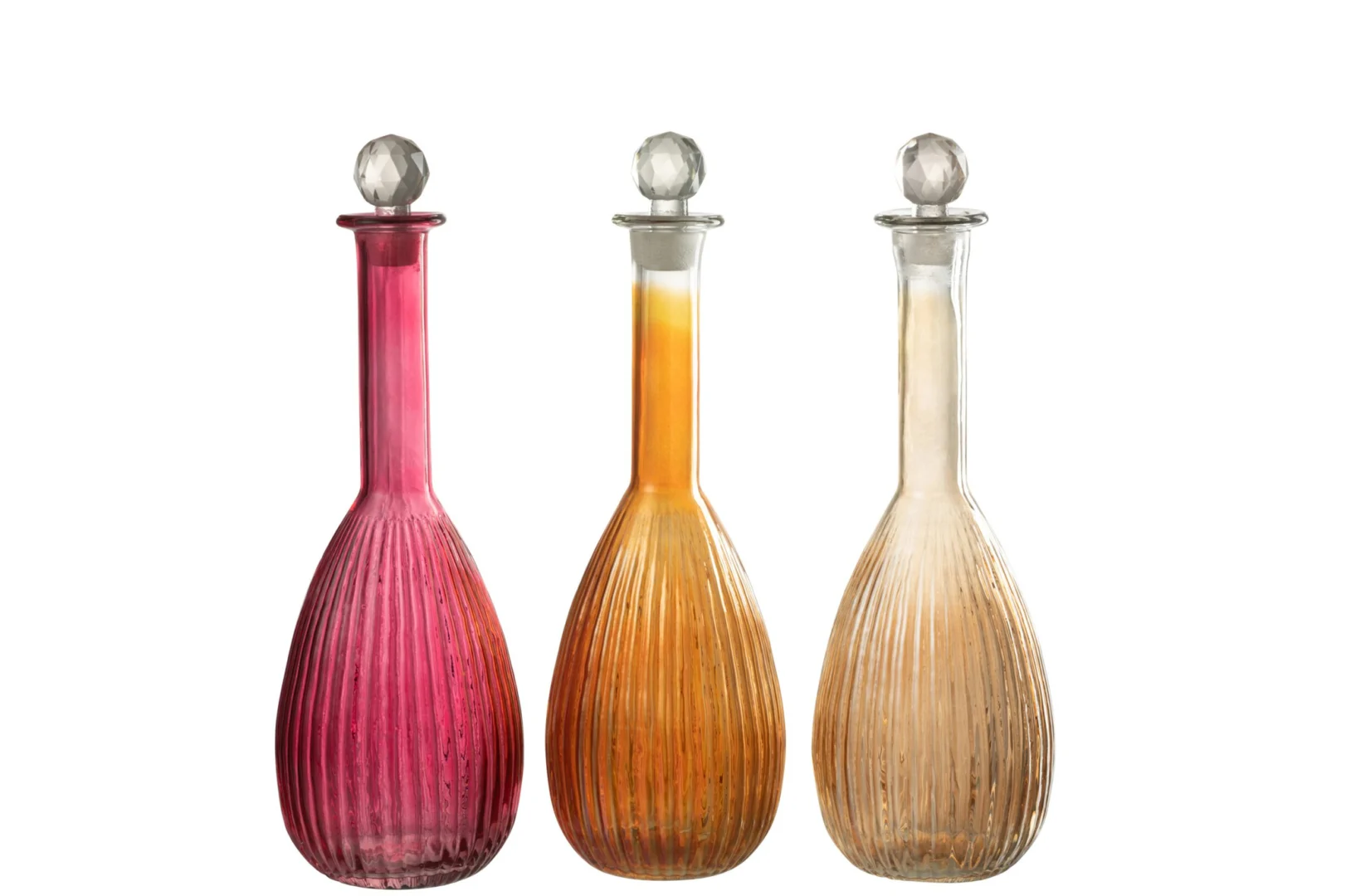 Karaf Stintund Glas Rood - Afbeelding 2