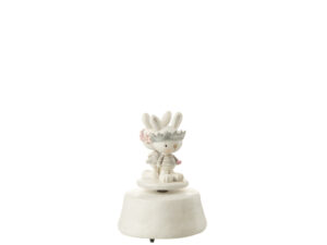 Decoratiefiguur Stauldik Polyresin Meerkleurig H14,5 cm
