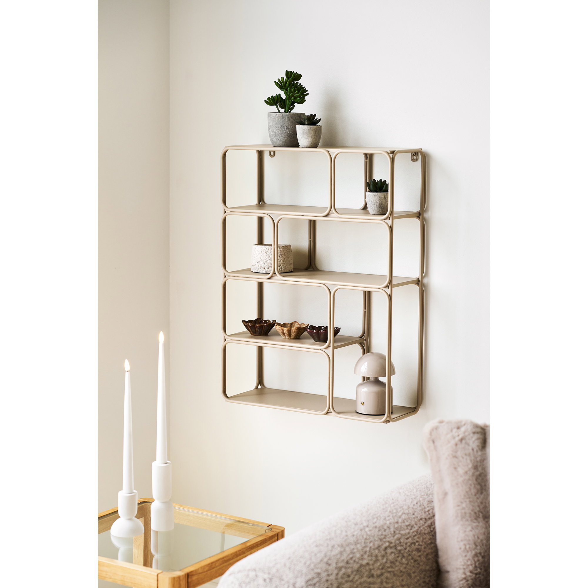 Wandplank Skeeltang Metaal 48 cm - Afbeelding 4