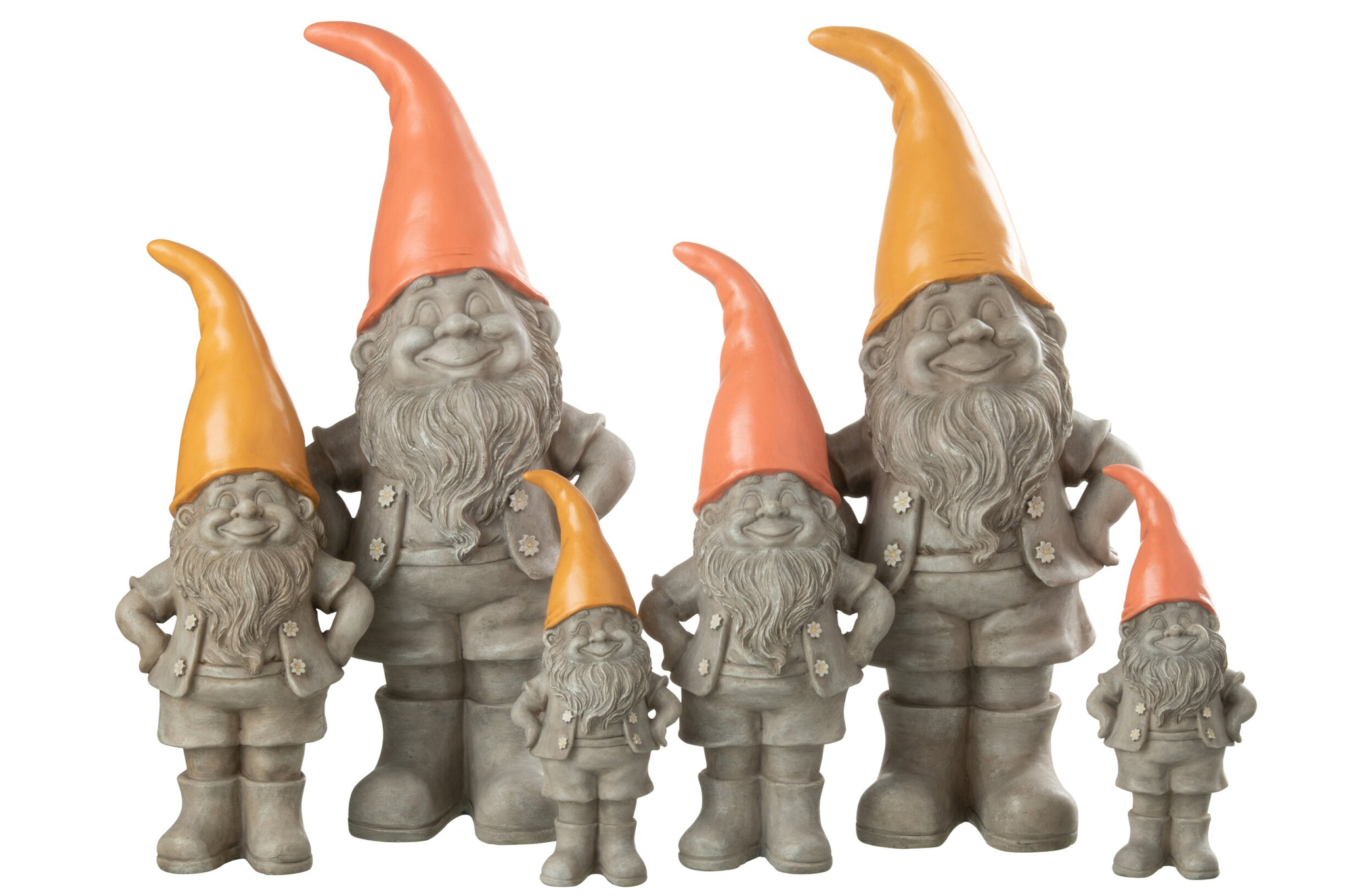 Decoratiefiguur Baastea Polyresin Meerkleurig - Set van 2