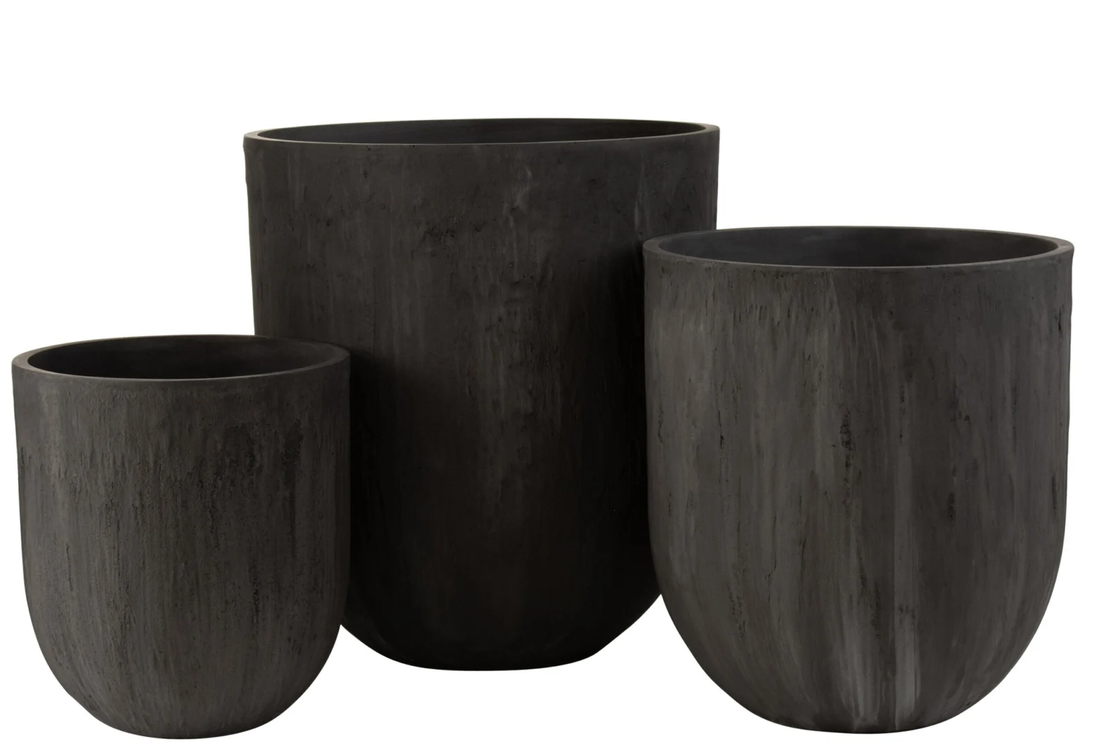 Vaas Citaro Steen Zwart H61,5 cm - Set van 3 - Afbeelding 5