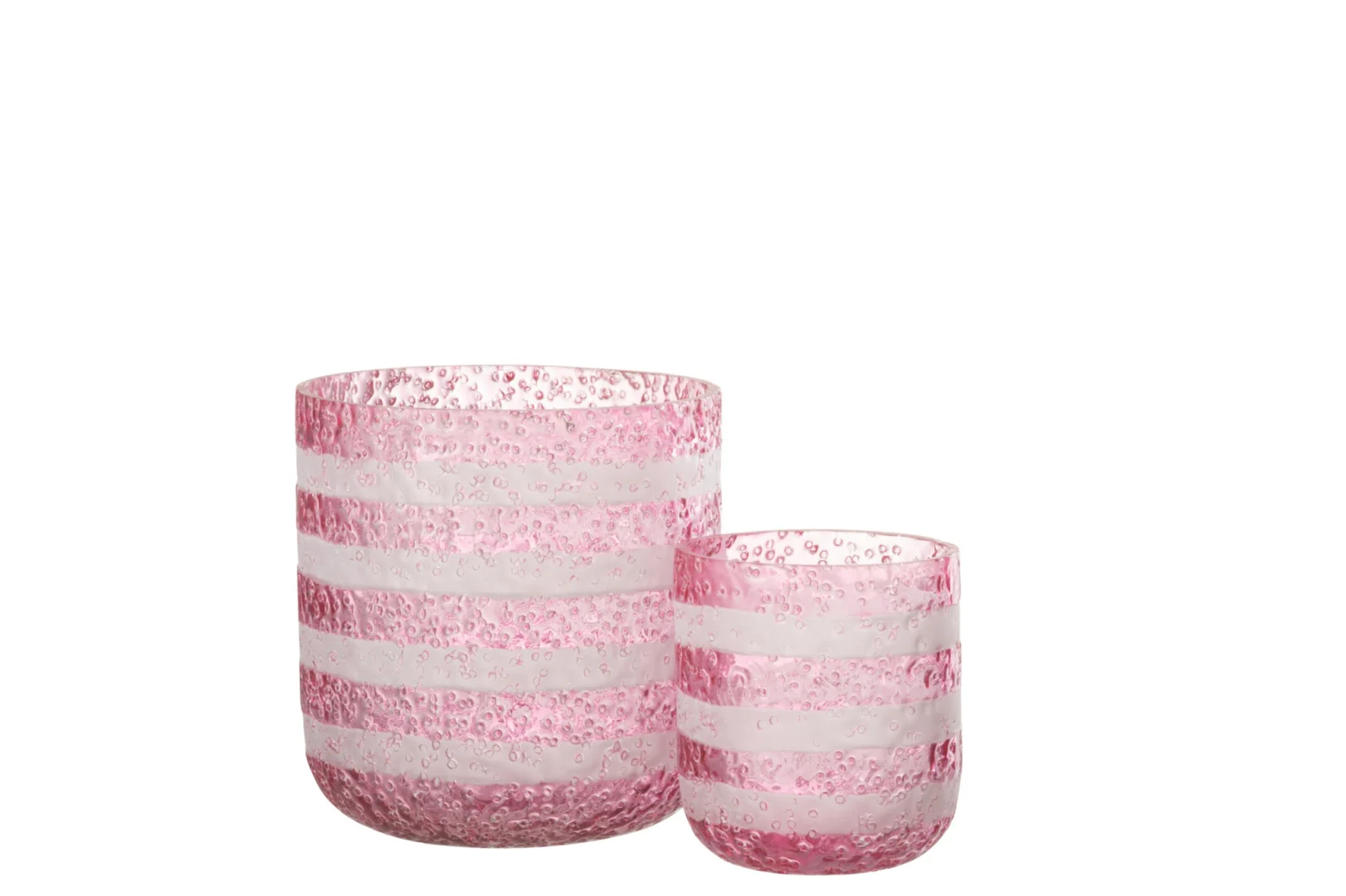 Hurricaneglas Monterey Glas Roze - Afbeelding 3