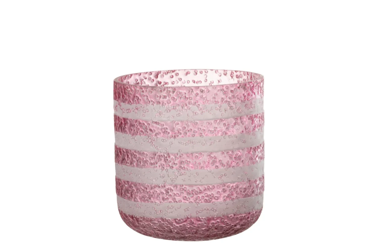 Hurricaneglas Monterey Glas Roze – foto 6