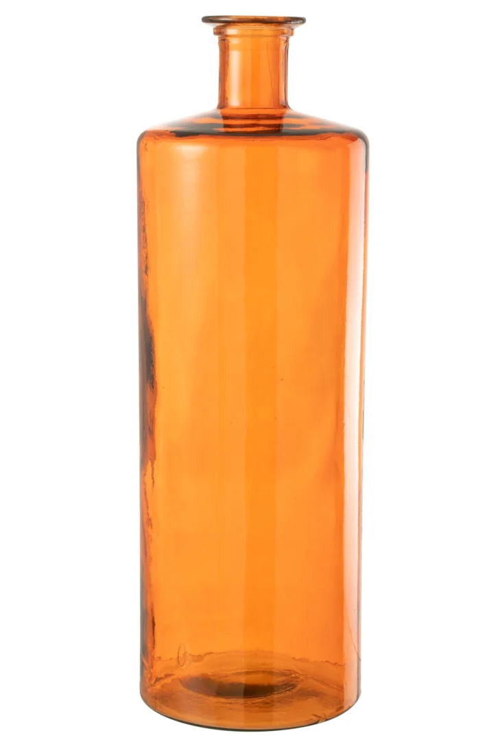 Vaas Jindura Glas Rood H74 cm - Afbeelding 3