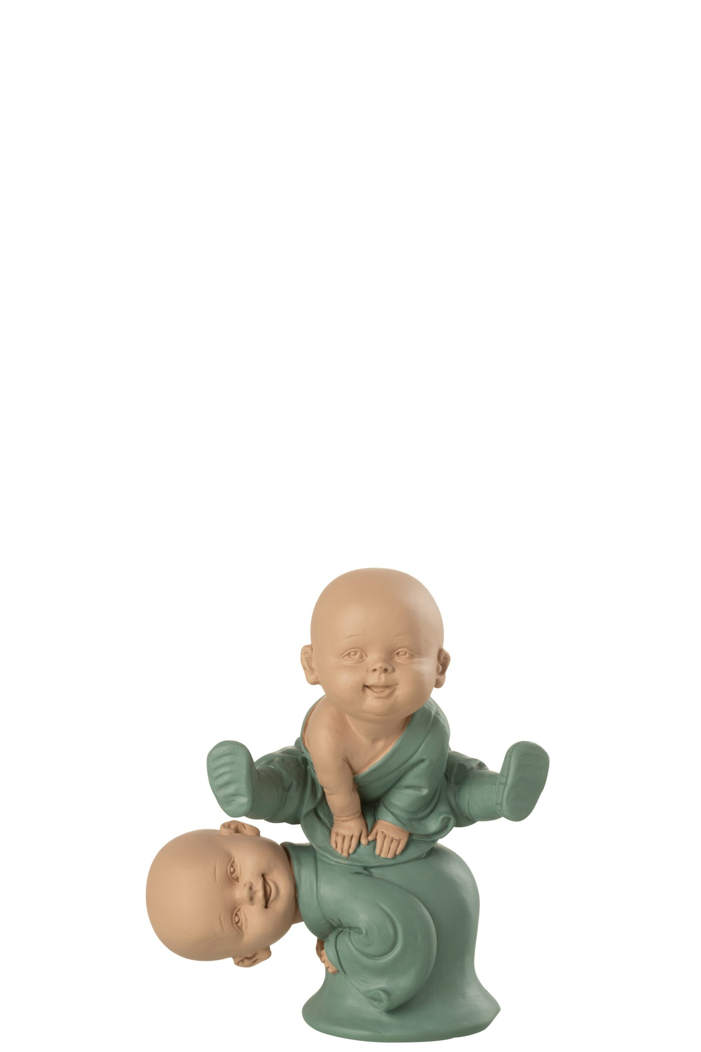 Beeld Fleebu Polyresin Groen H15 cm