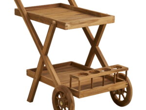 Theewagen Ushuaia Teak Naturel