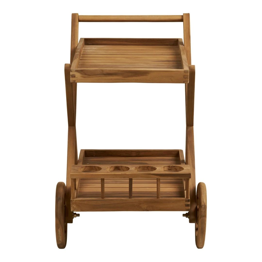 Theewagen Ushuaia Teak Naturel - Afbeelding 2