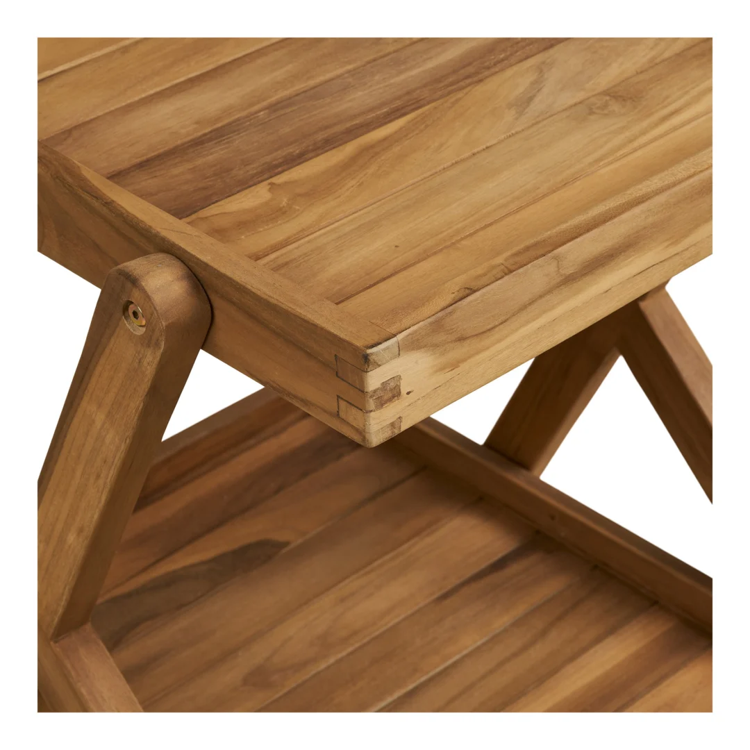 Theewagen Ushuaia Teak Naturel - Afbeelding 6