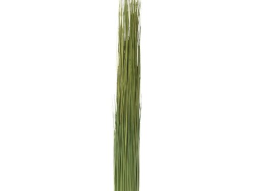Kunstbloem Rieru PVC groen grasbundel, slanke hoge vorm met natuurlijke uitstraling en jute bandering