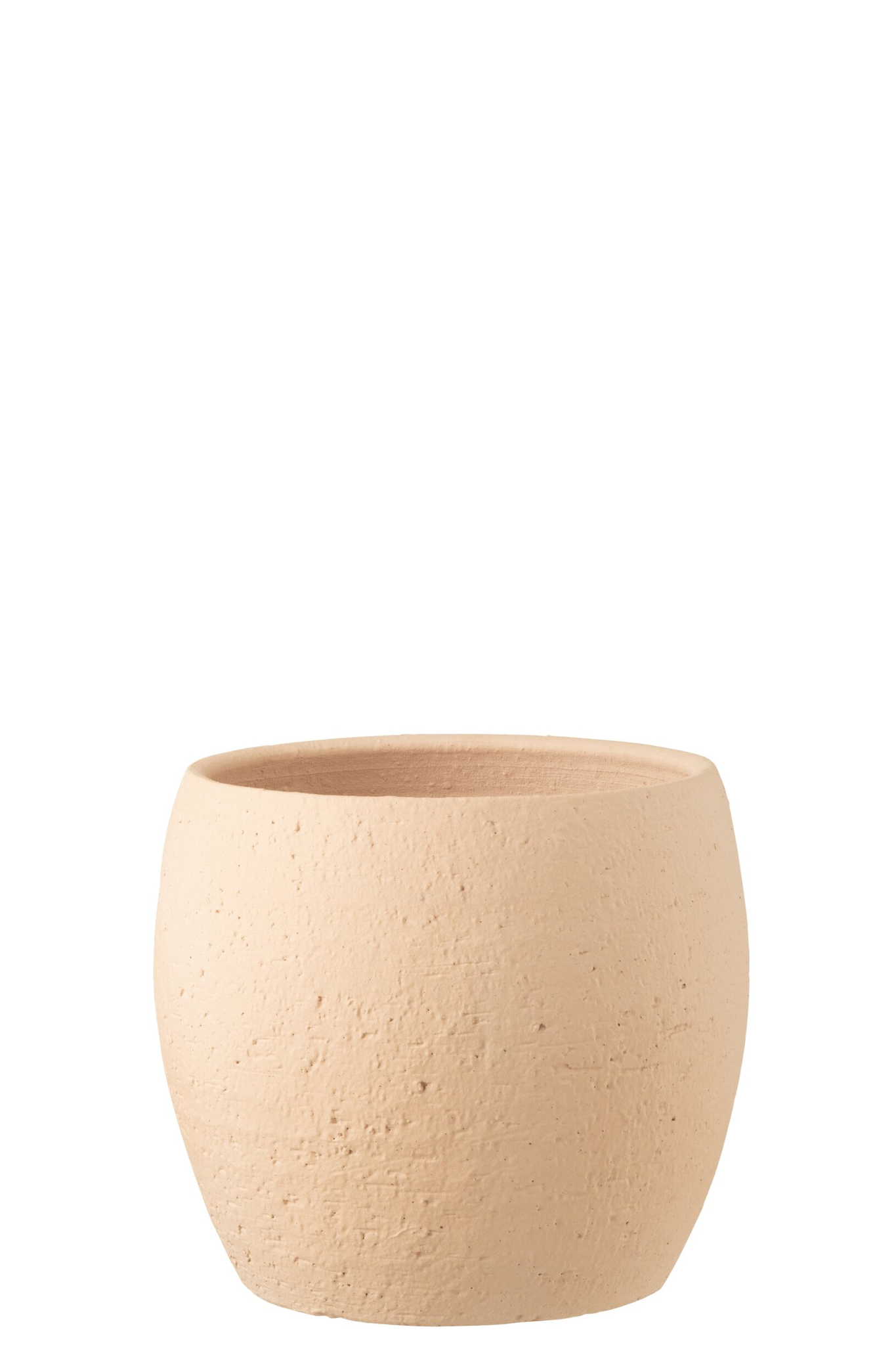 Bloempot Limerick Keramiek Beige H26 cm - Afbeelding 3