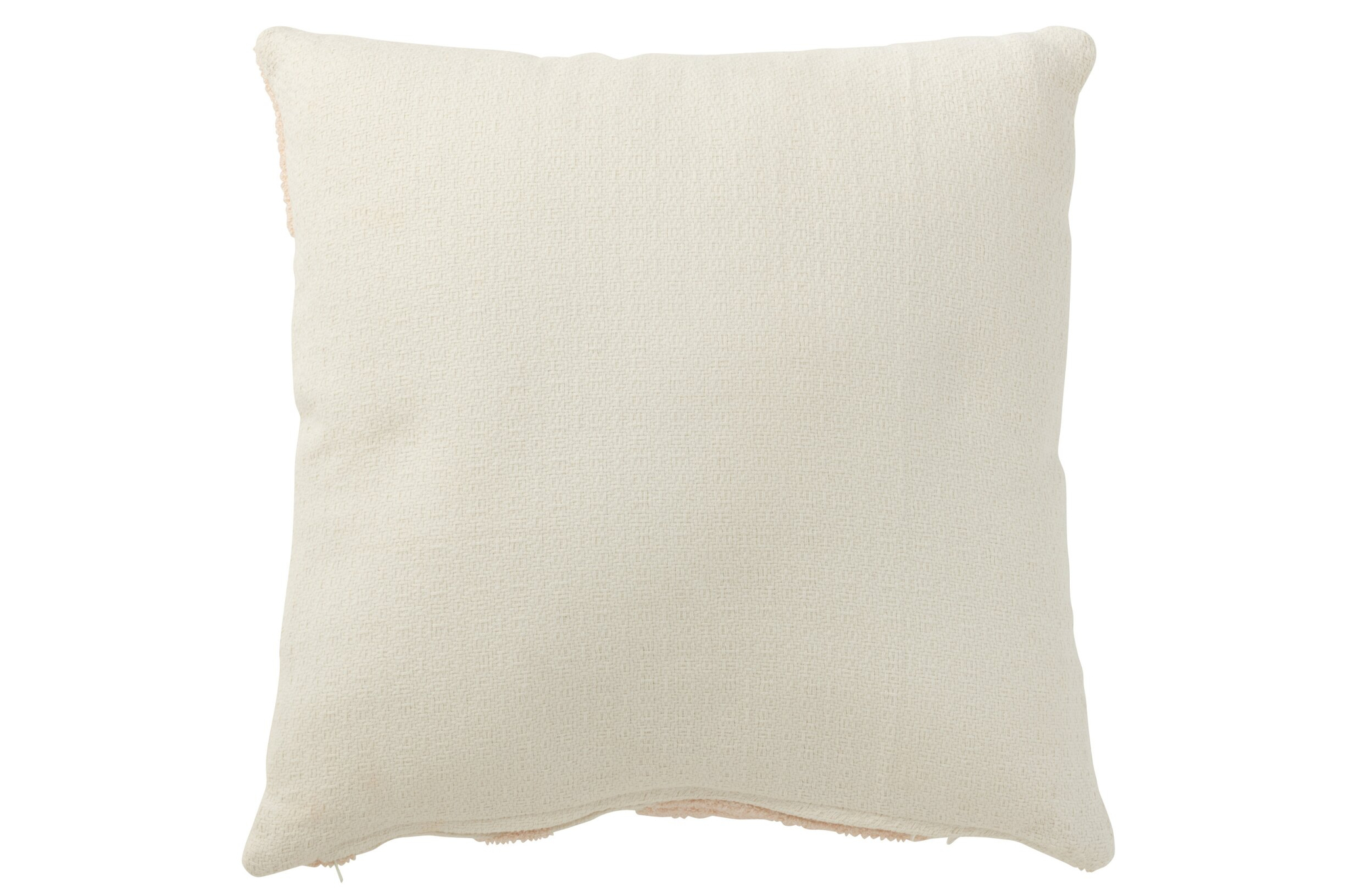 Kussen Preestia roze 43x43 cm met zachte textuur en stevige vulling voor extra comfort