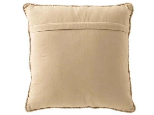Skoskar Naturel buitenbankkussen 44x42 cm, licht beige polyester met volle vulling