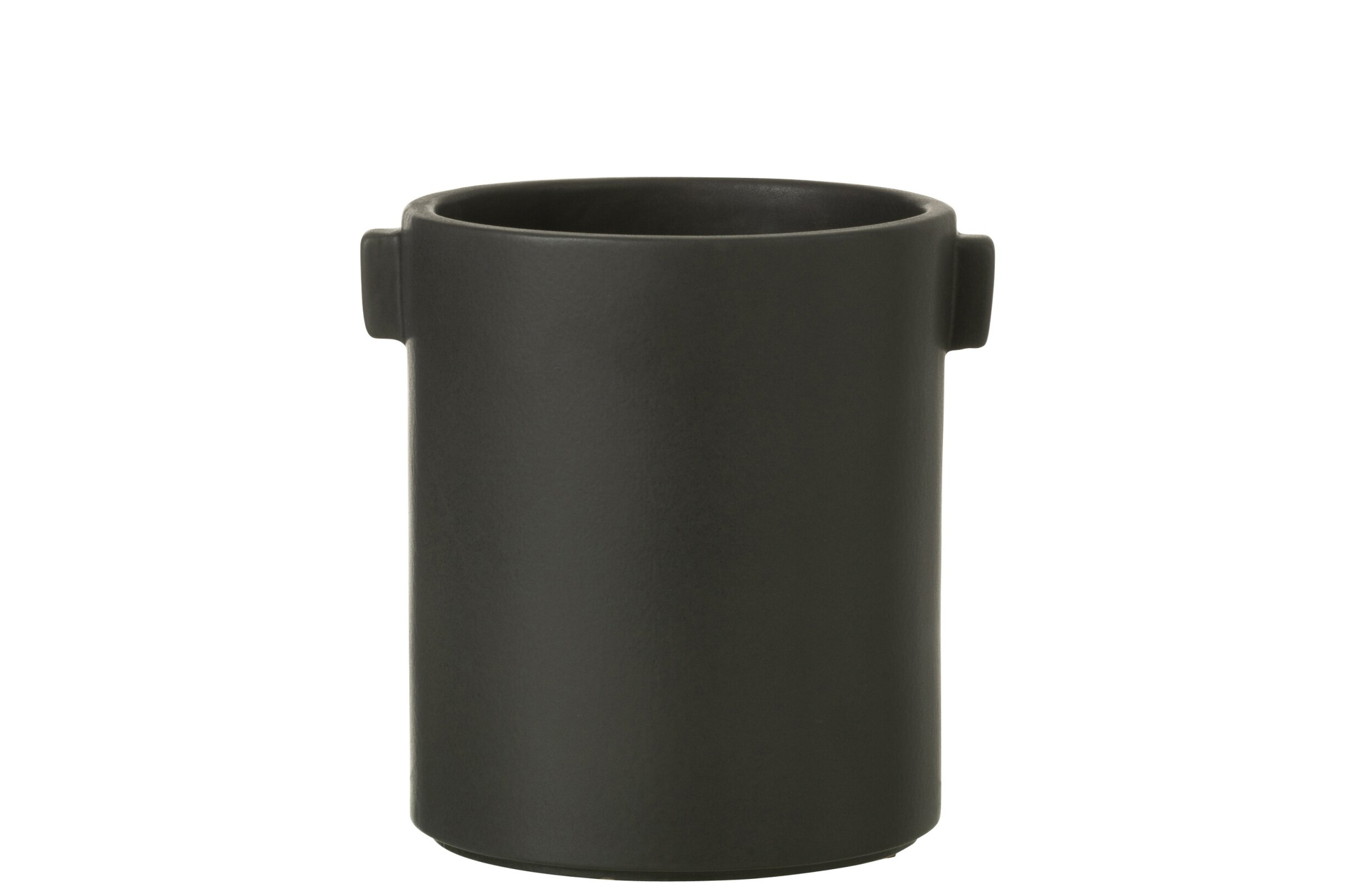 Bloempot Traunona Steen Zwart H17 cm