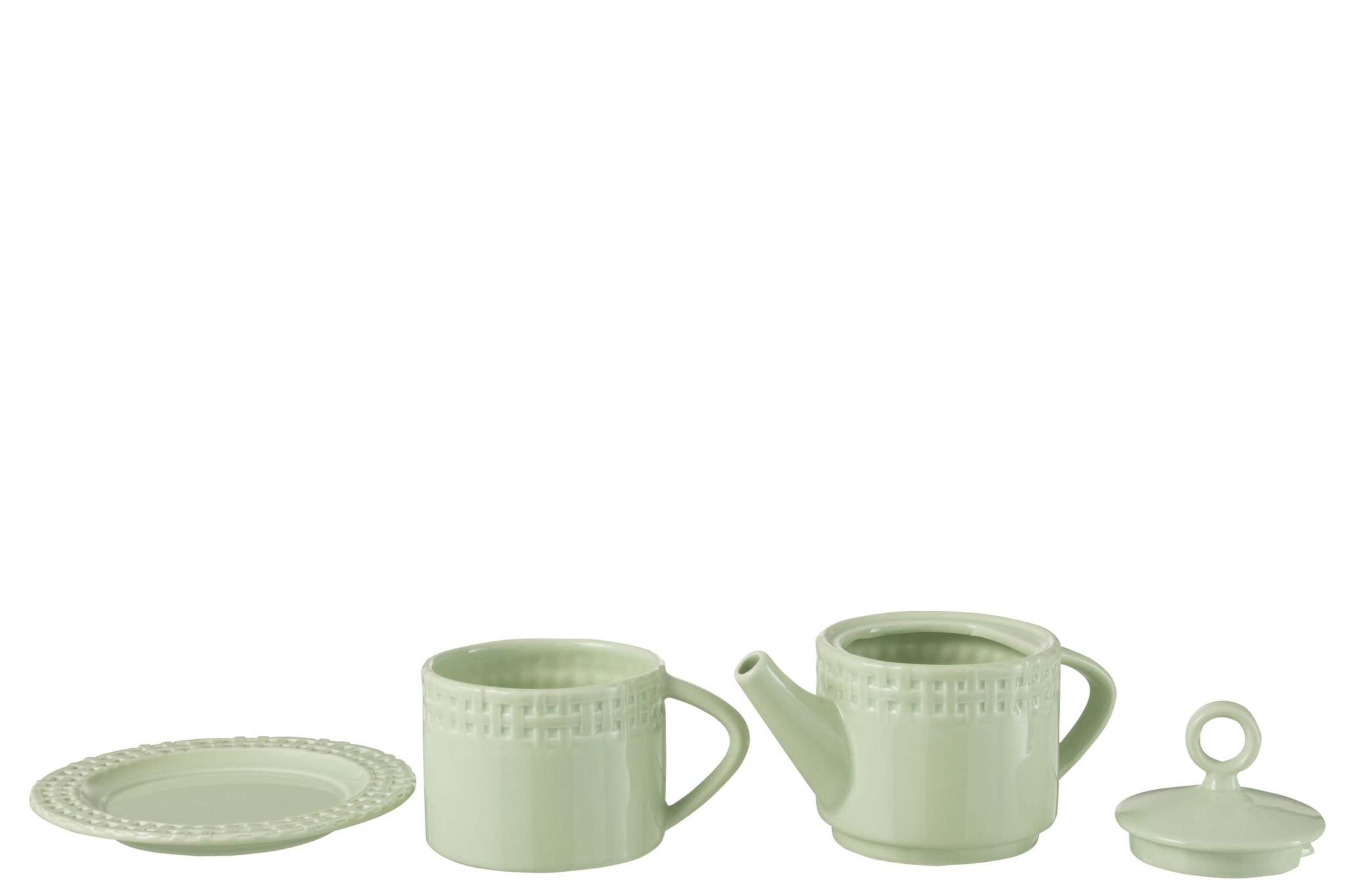 Theepot Dorak Keramiek Groen