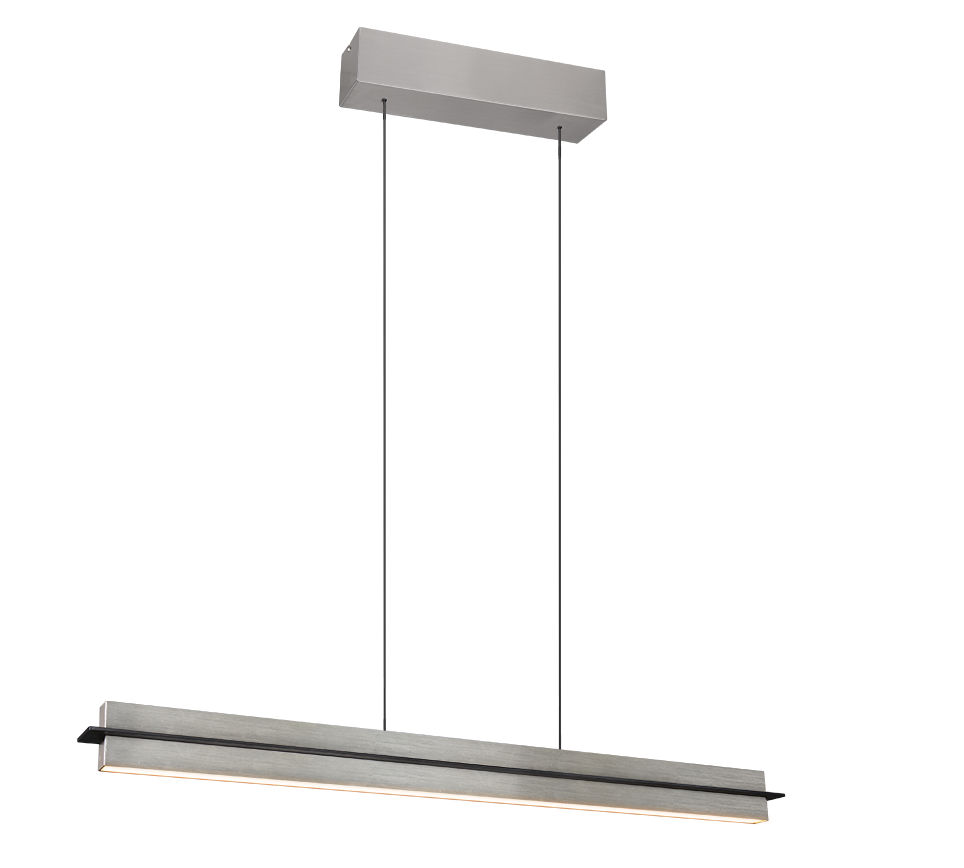Hanglamp Tannin Mat Nikkel - Set van 3