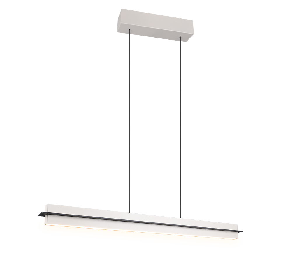 Hanglamp Flobun Wit Ø9 cm - Set van 3