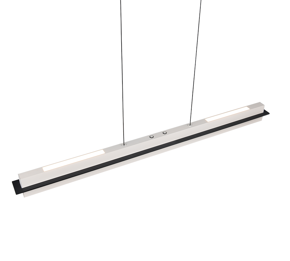 Hanglamp Flobun Wit Ø9 cm - Set van 3 - Afbeelding 4
