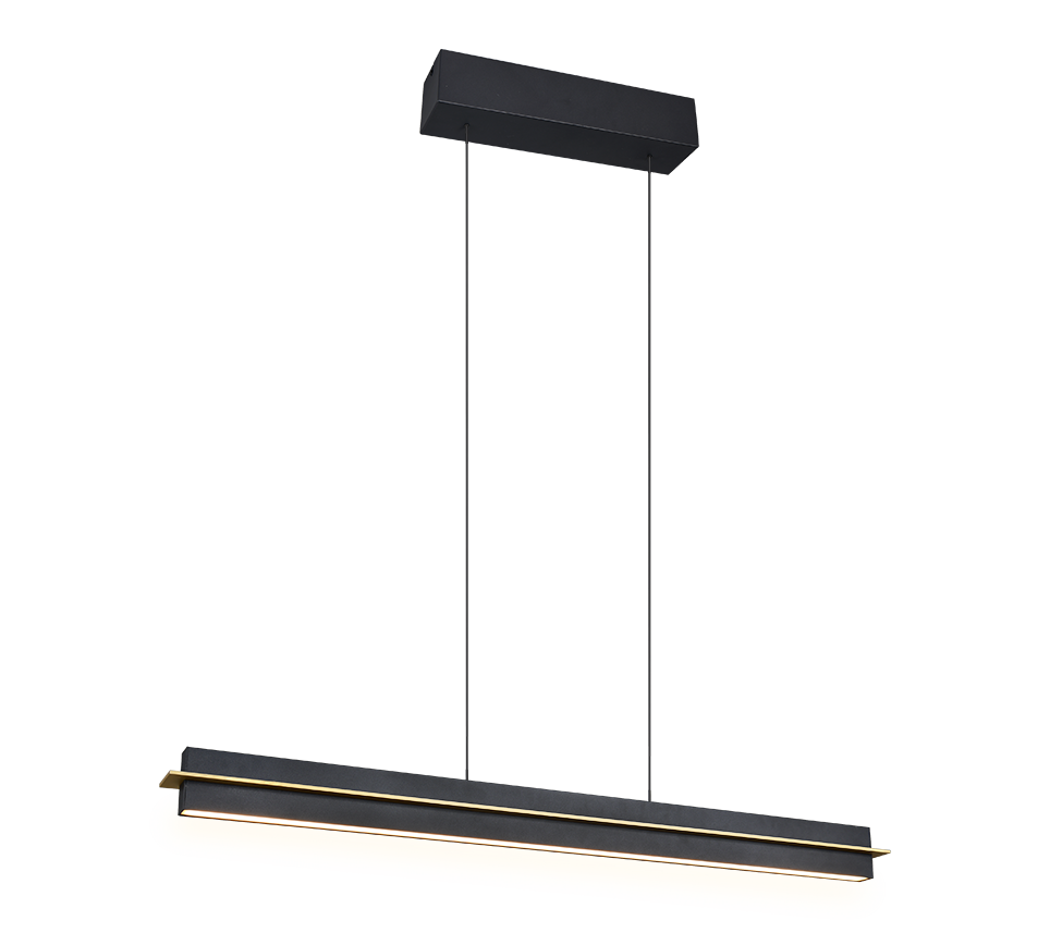 Hanglamp Roodu Mat Zwart - Set van 3