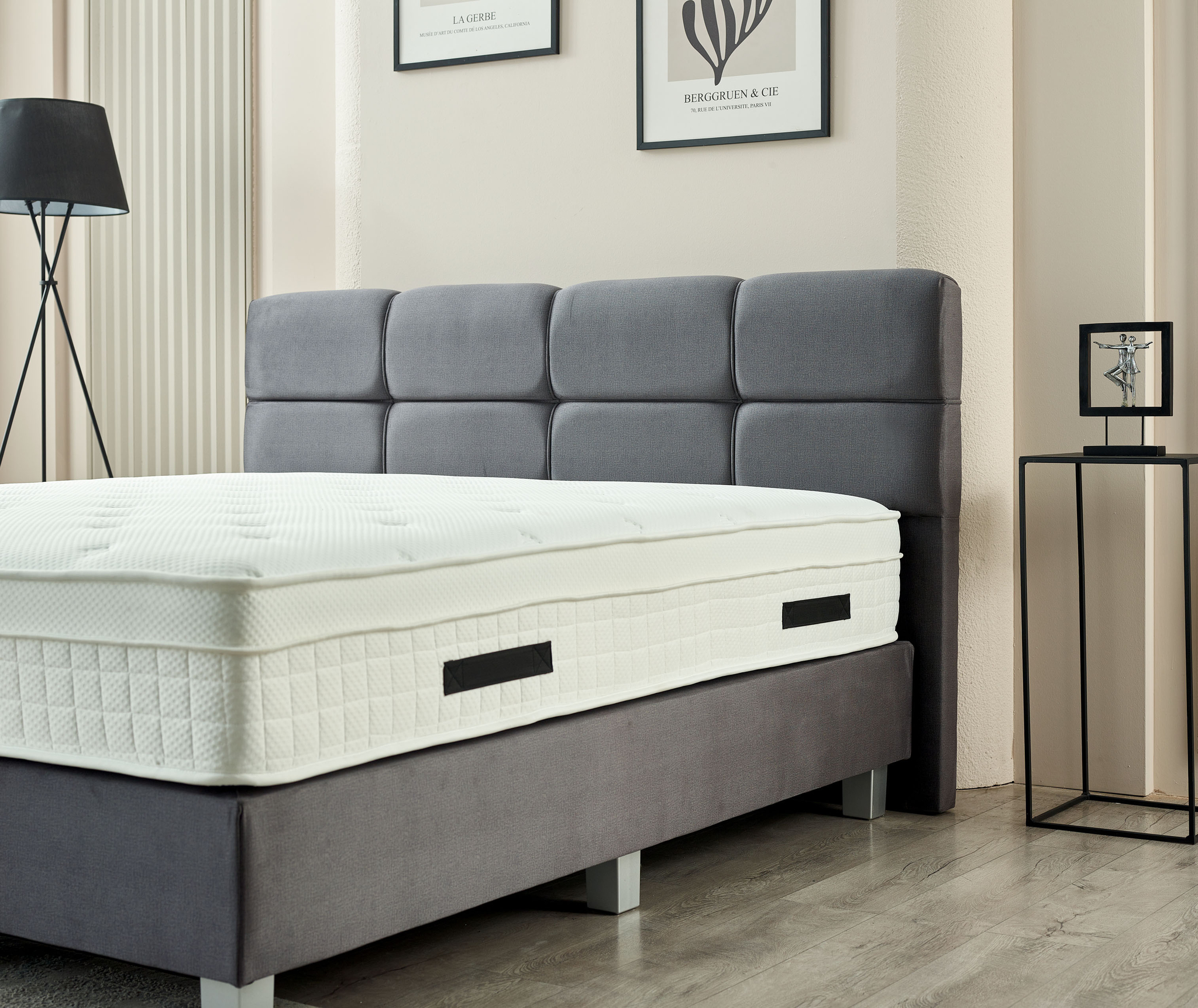 Boxspring Stauldino Antraciet 140x200 - Afbeelding 6