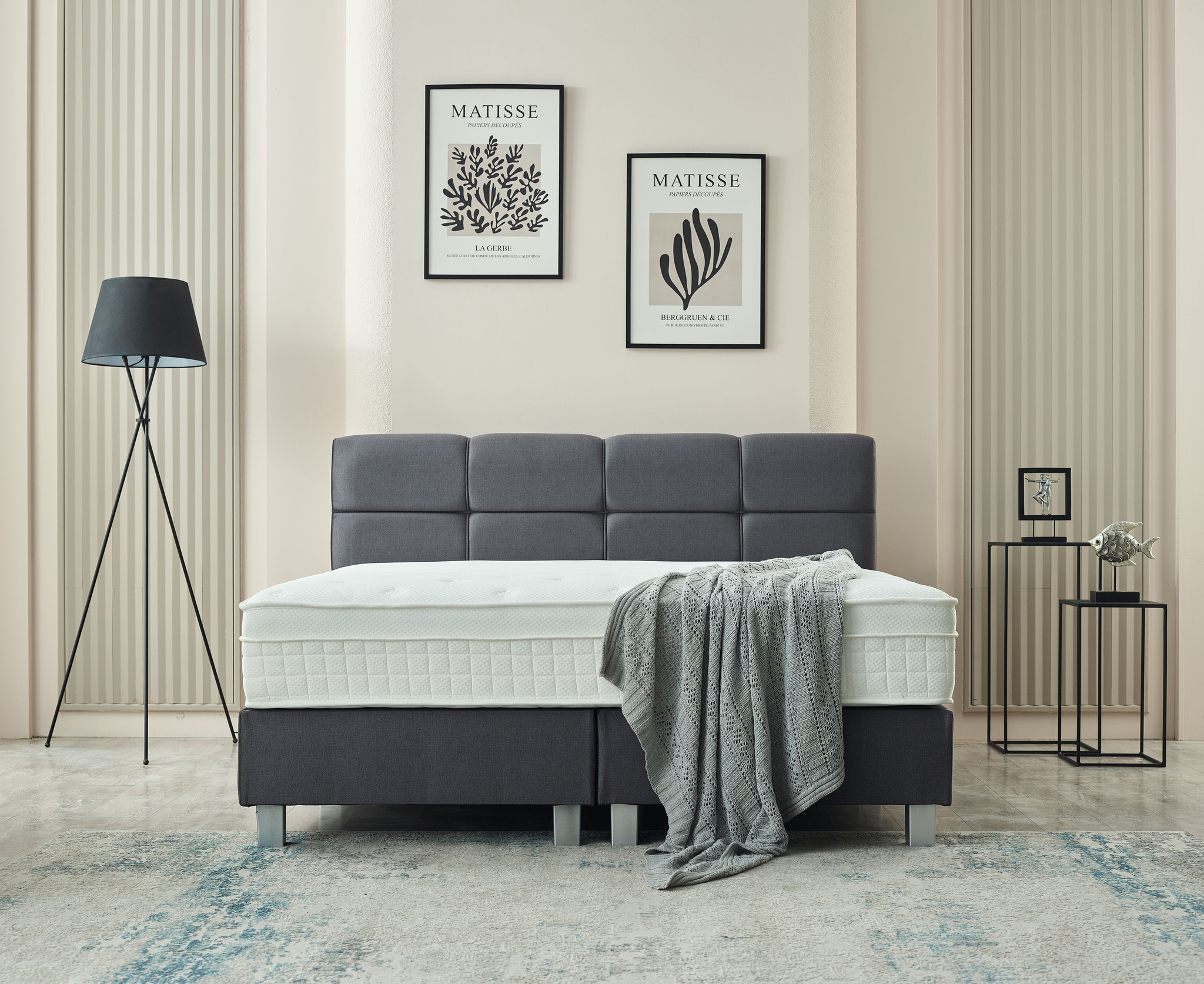 Boxspring Stauldino Antraciet 140x200 - Afbeelding 7
