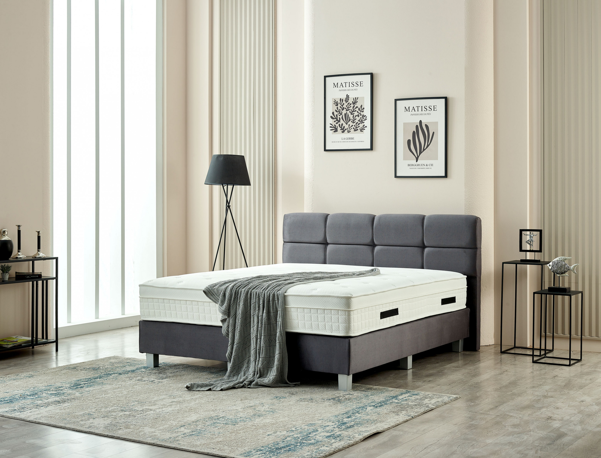 Boxspring Stauldino Antraciet 140x200 - Afbeelding 8