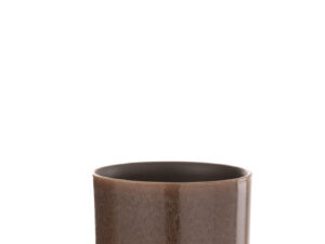 Bloempot Slooski Keramiek Bruin H14,5 cm