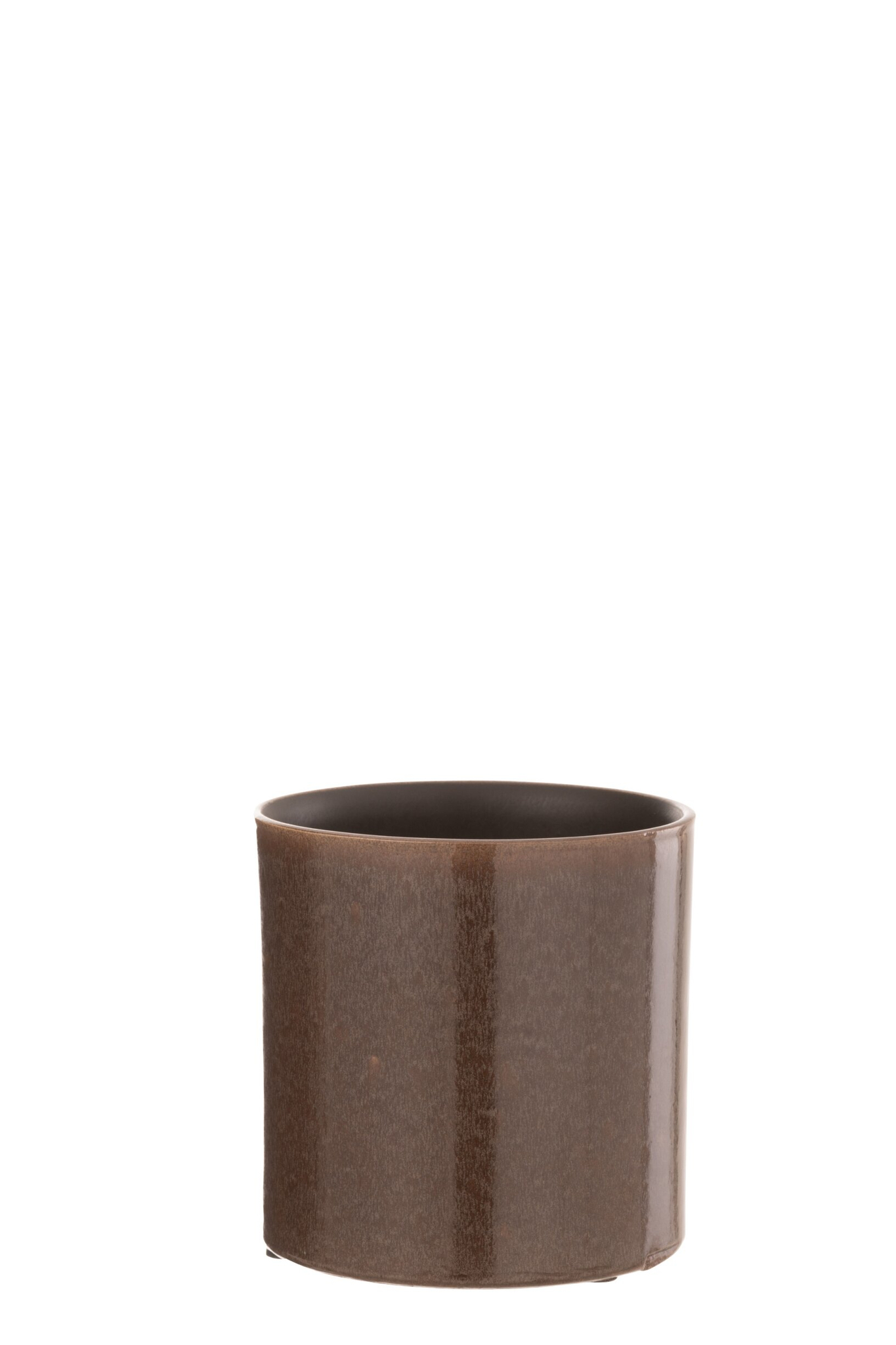 Bloempot Slooski Keramiek Bruin H14,5 cm