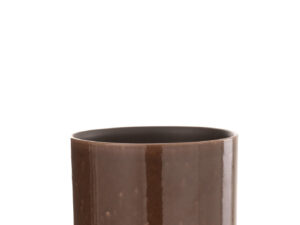 Bloempot Caaltond Keramiek Bruin H16,5 cm