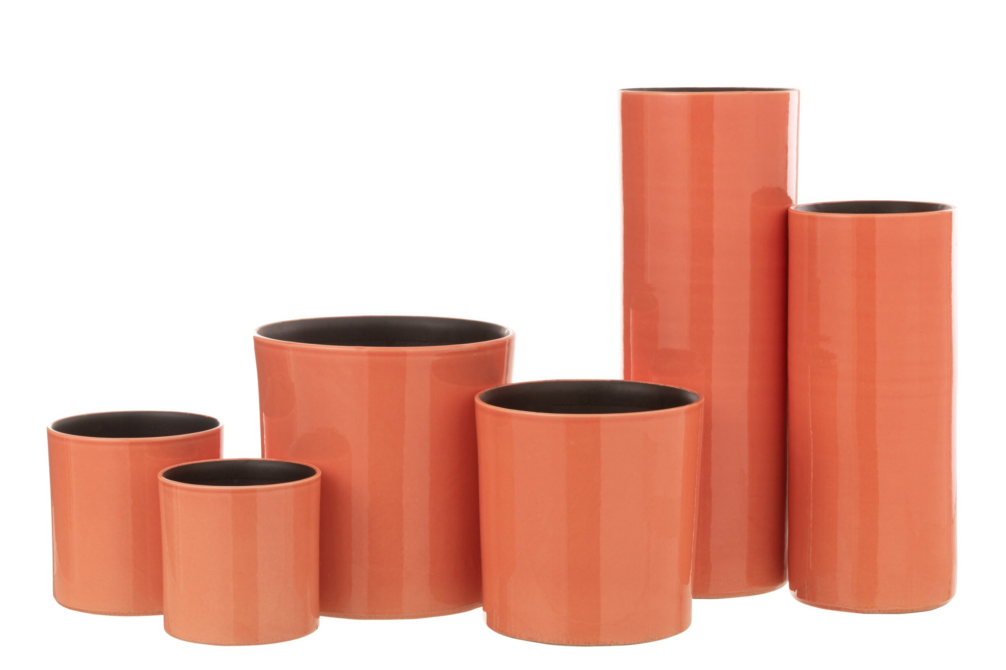 Vaas Stiennona Keramiek Roze H47,5 cm - Afbeelding 2