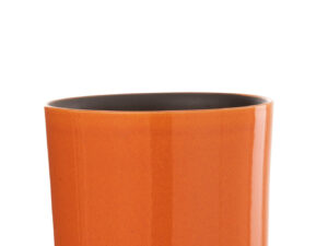 Bloempot Neissane Keramiek Oranje H21 cm