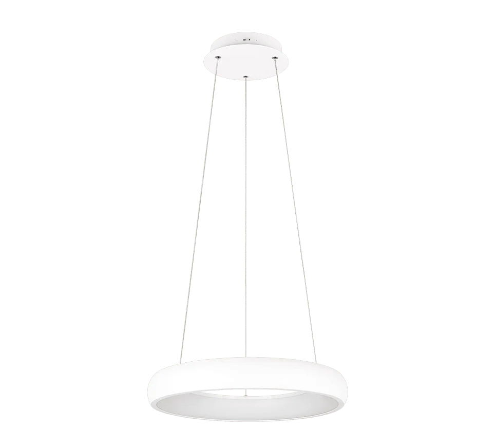 Hanglamp Zanir Mat Wit Ø46,5 cm - Set van 3 - Afbeelding 3