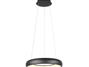 Hanglamp Gaarnel Mat Zwart Ø46,5 cm - Set van 3